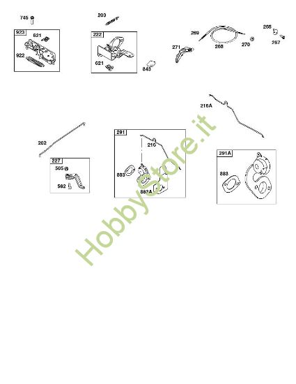 F - Comandi, molla regolatore, termostato B&S - 12 €¦ 12Q902-0171-B1 brand Stihl
